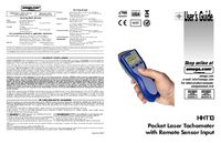 Thumbnail of document Manual - HHT13 Handheld Contact & Noncontact Laser Tachometer
